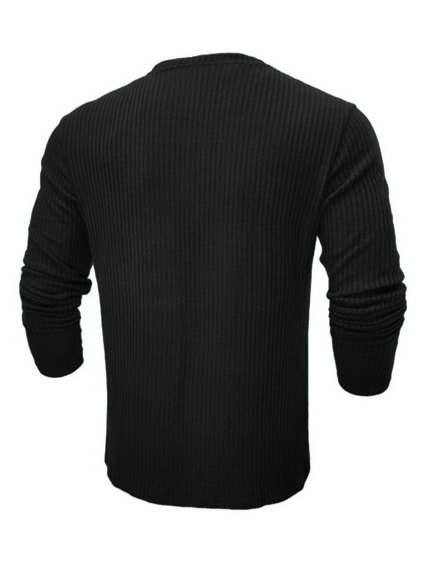 Men's Round Neck Long Sleeve K - Men Formal Wear Top 评论和价格