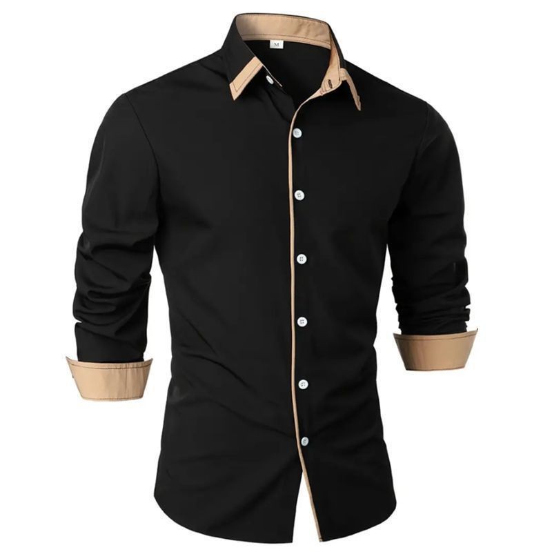 New European Mens Shirt Slim F - Men Formal Wear Top 评论和价格
