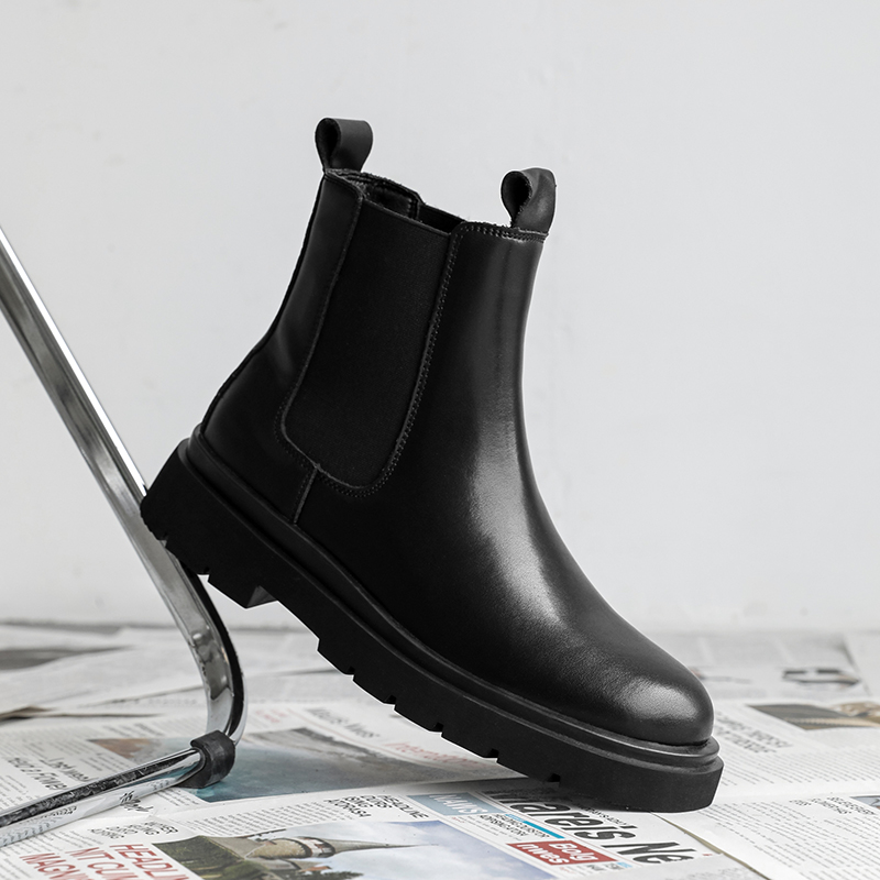 Men's Leather High-top Chelsea - Men'S Formal Wear Trends 2025 评论和价格