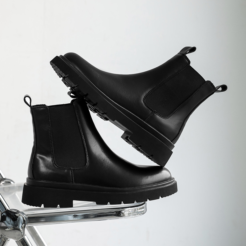 Men's Leather High-top Chelsea - Men'S Formal Wear Trends 2025 评论和价格