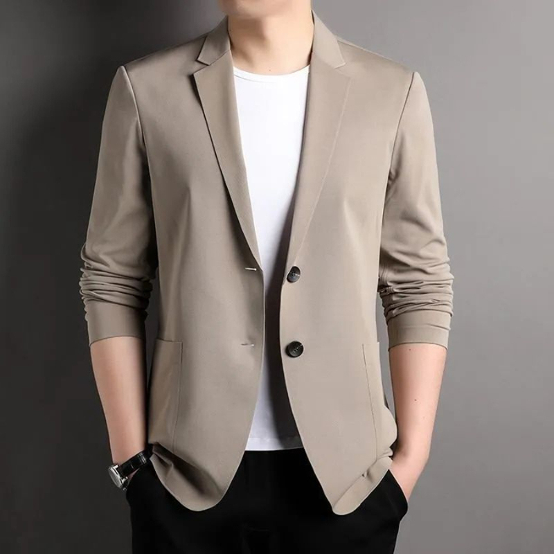 Autumn Men Simple Black Suit J - Men'S Gothic Formal Wear 评论和价格