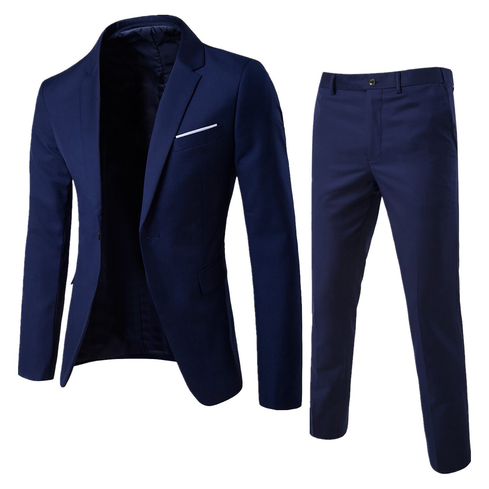 Mens Suit Set Two Piece Busine - Men'S Gothic Formal Wear 评论和价格