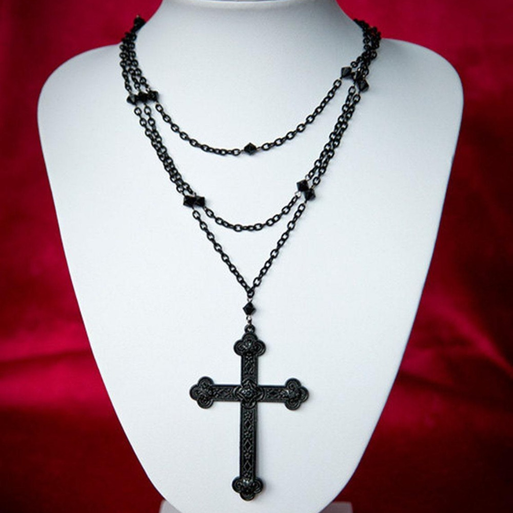 Trendy Gothic Black Engrave Pa - Men'S Gothic Formal Wear 评论和价格